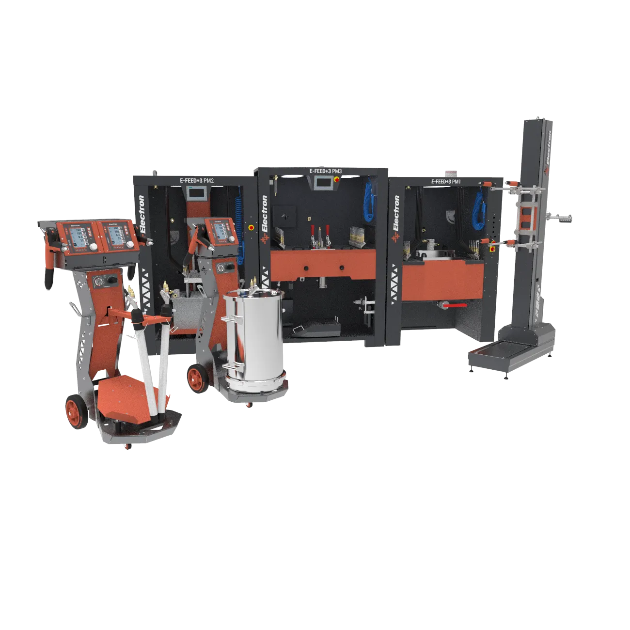 powder coating devices