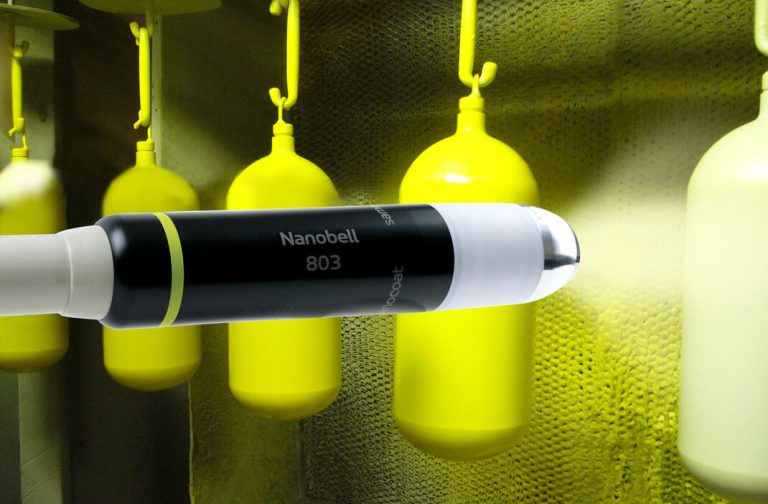 Nanobell 803 Automatic Electrostatic Rotary Bell Atomizer 1